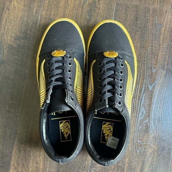 Vans Old Skool Harry‎ Potter Goldensnitch Limited Edition Sneakers Size 8 Women - Picture 6 of 10